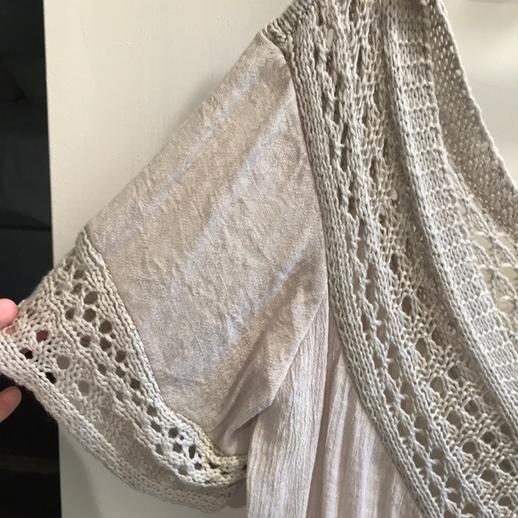 Crocheted Knit Top - Picture 4 of 4